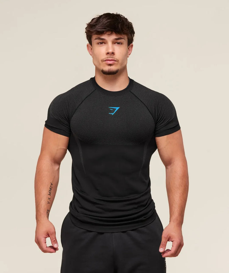 GYMSHARK ONYX V5 COMPRESSION TEE
