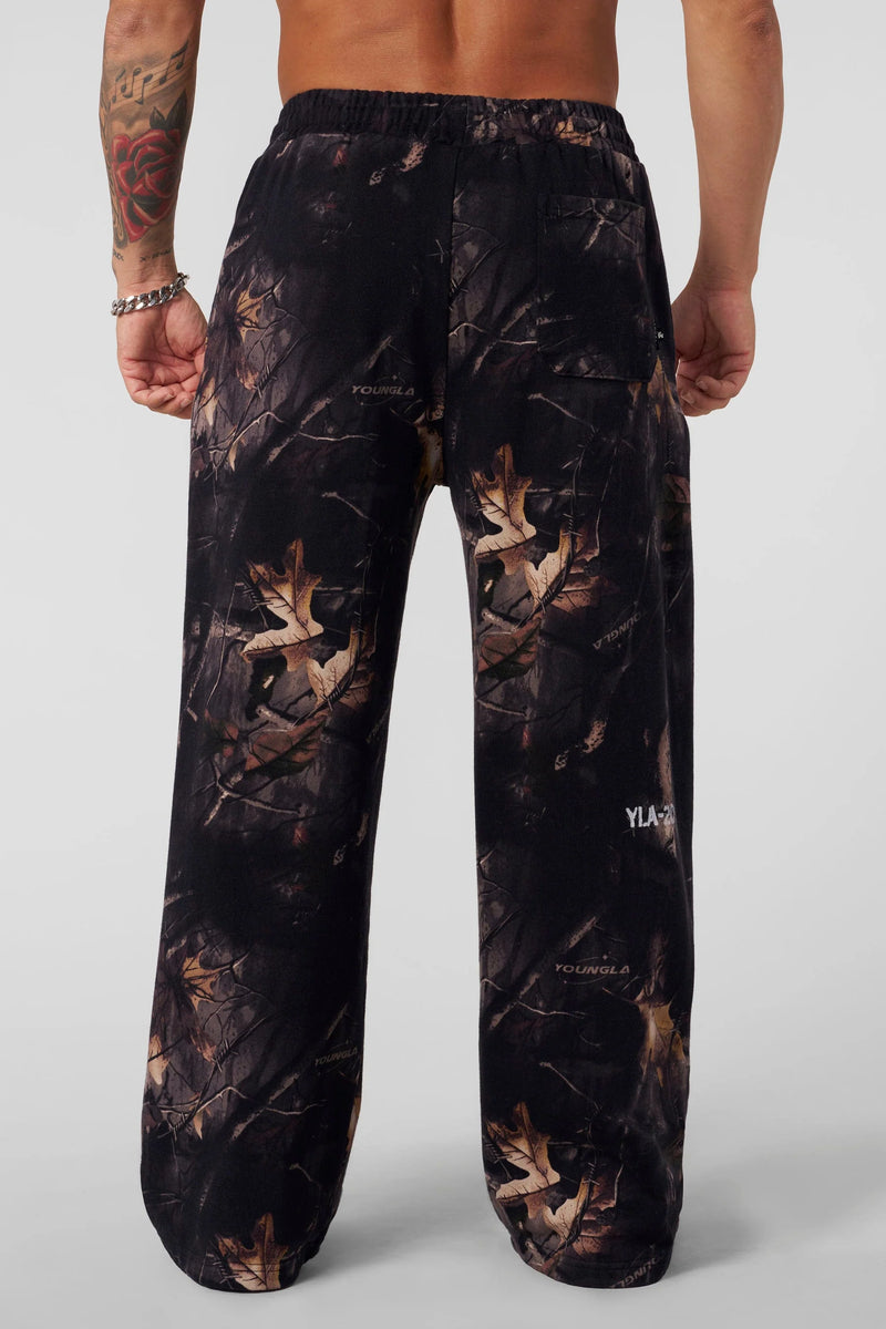YOUNGLA TREE CAMO SWEATPANTS