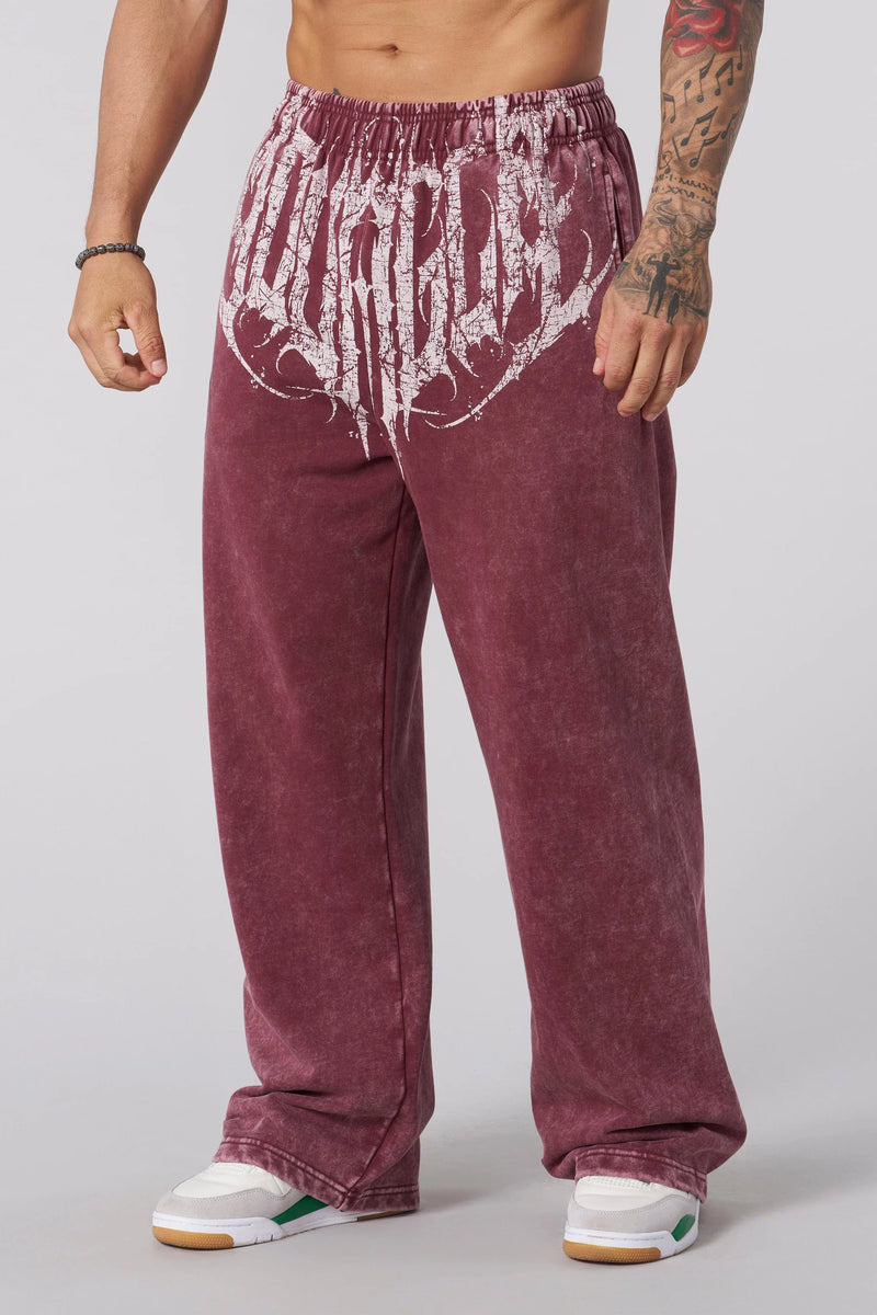 YOUNGLA DARK WAVE SWEATPANTS