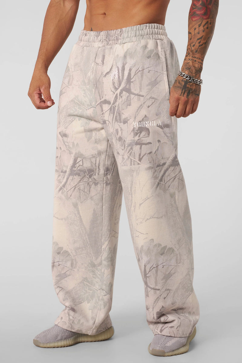 YOUNGLA TREE CAMO SWEATPANTS
