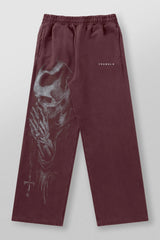 Burgundy Skull