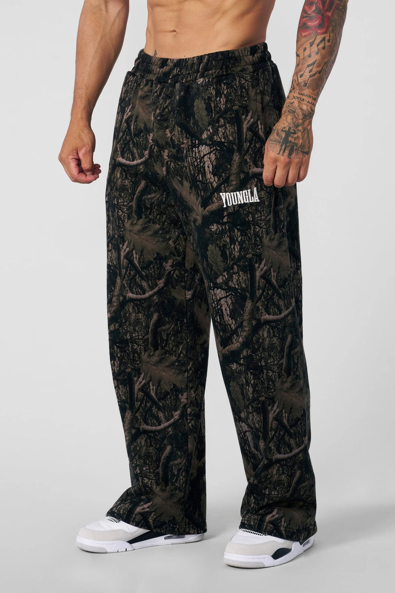 YOUNGLA TREE CAMO SWEATPANTS