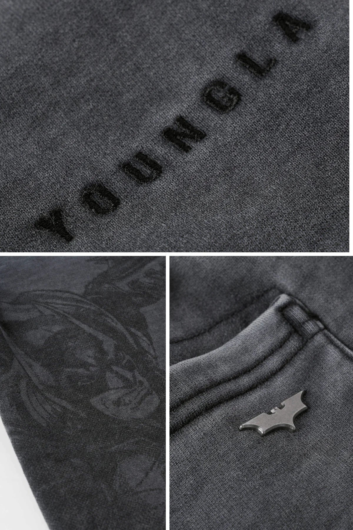 YOUNGLA X BATMAN SWEATPANTS