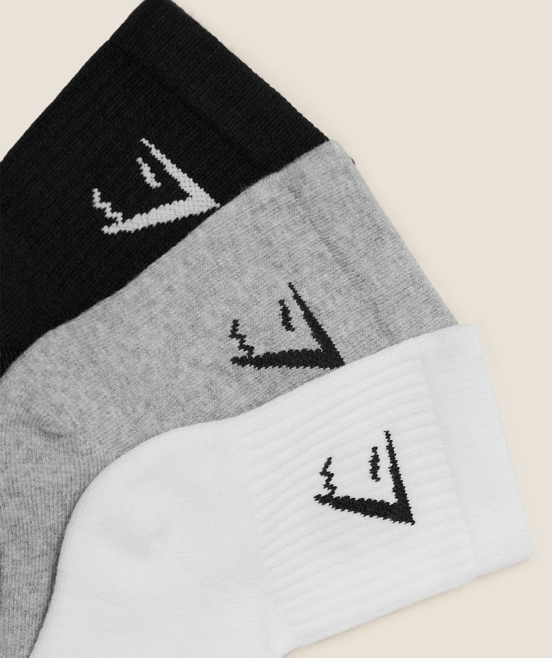 GYMSHARK SOCKS 3PK