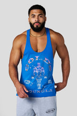 USA Glitch Blue
