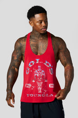 USA Glitch Red