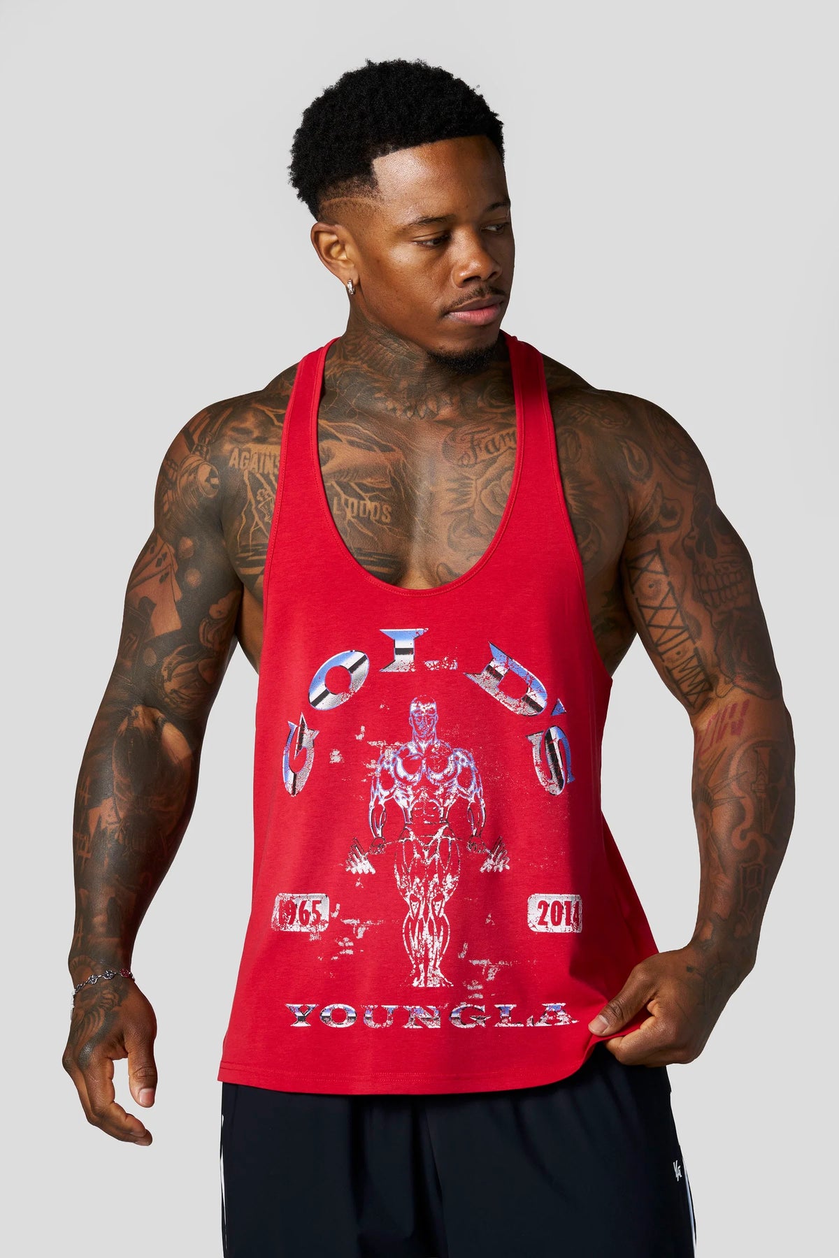 YOUNGLA X GOLD'S STRINGER TANKTOPS
