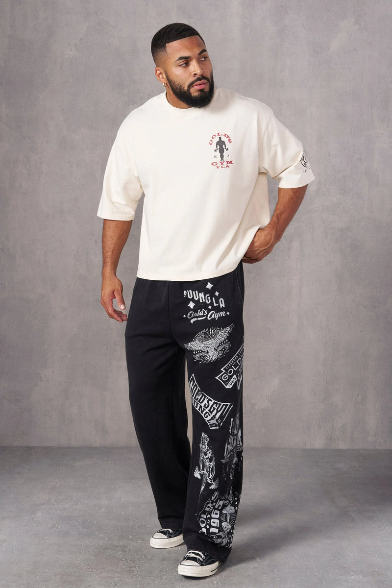 YOUNGLA X GOLD'S PUMP COVER TEES