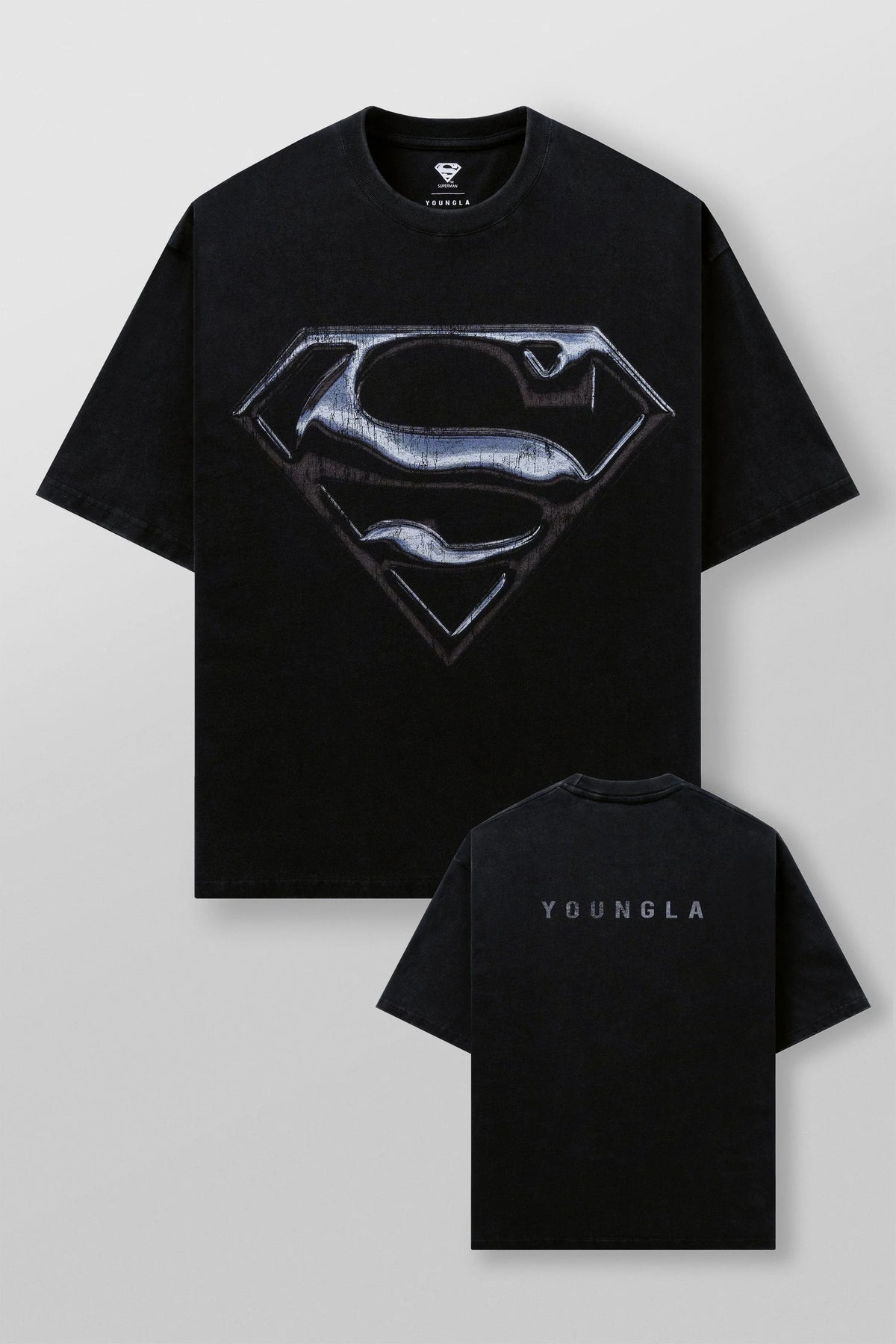 YOUNGLA X SUPERMAN PUMP COVER TEES