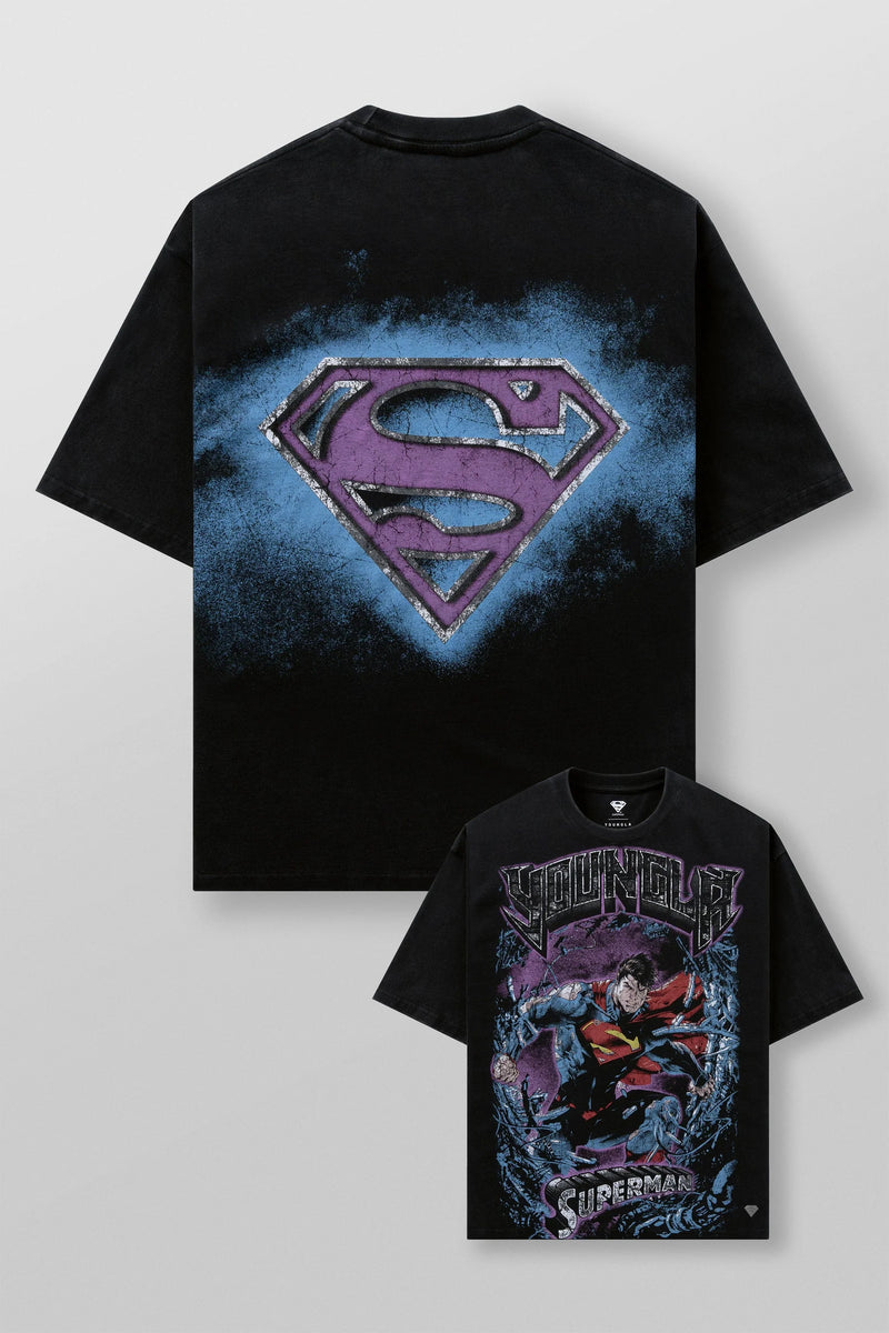 YOUNGLA X SUPERMAN PUMP COVER TEES