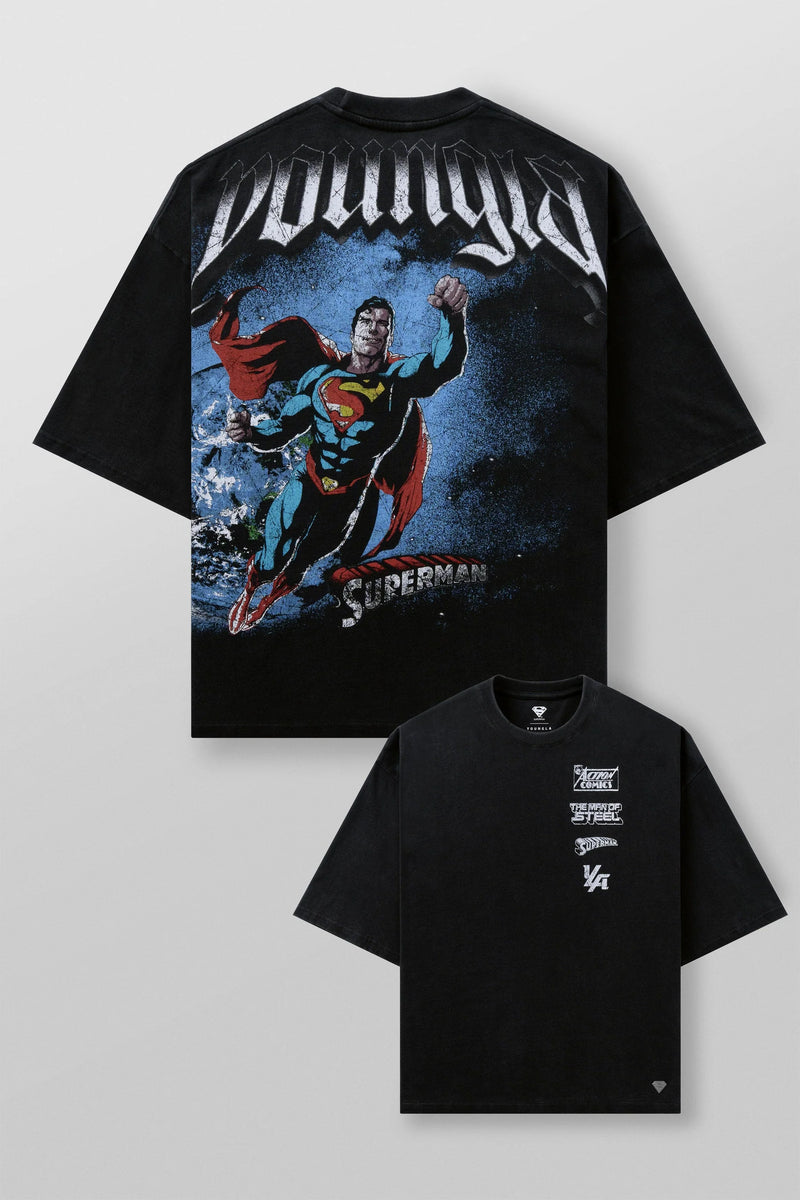 YOUNGLA X SUPERMAN PUMP COVER TEES