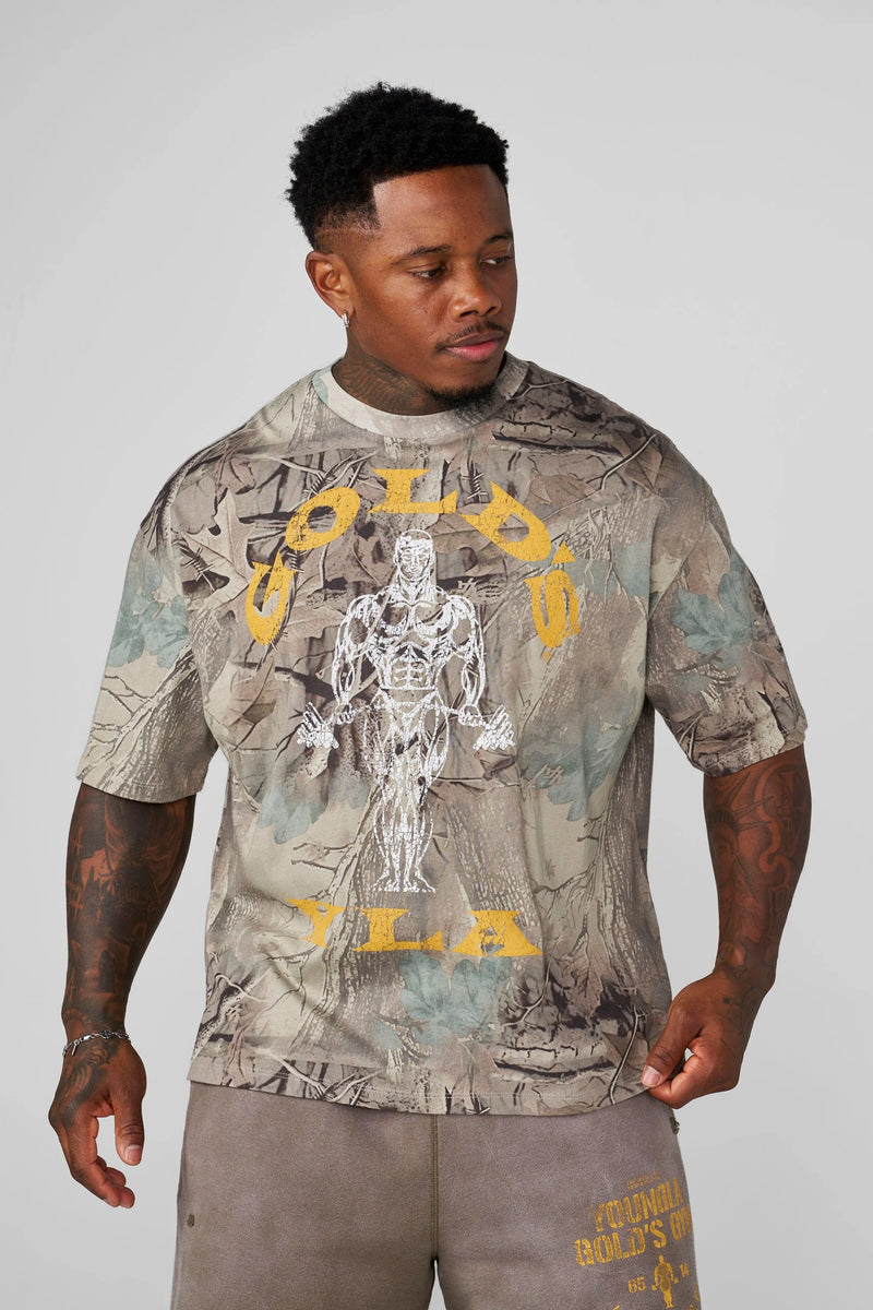 YOUNGLA X GOLD'S PUMP COVER TEES
