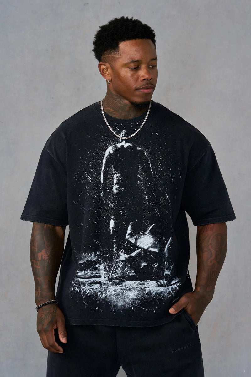 Y0UNGLA X BATMAN CHARACTERS PUMP COVER TEES