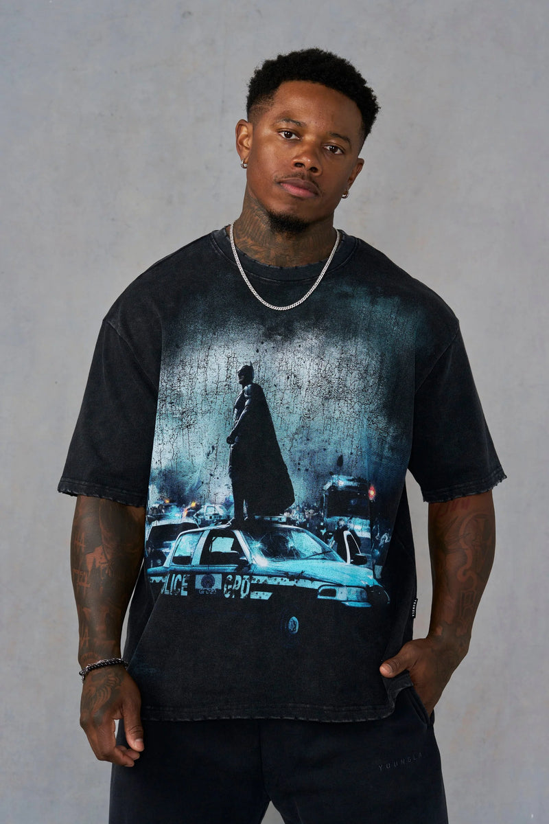 Y0UNGLA X BATMAN CHARACTERS PUMP COVER TEES