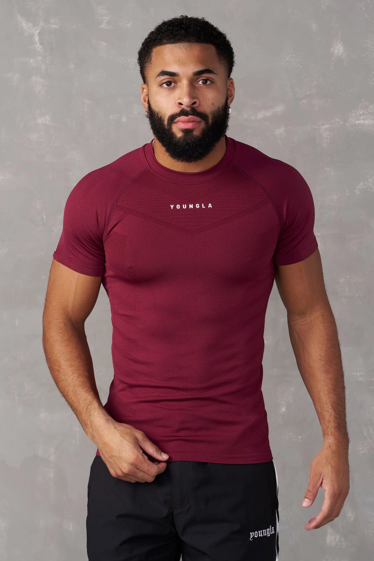 YOUNGLA BASIC COMPRESSION TEES