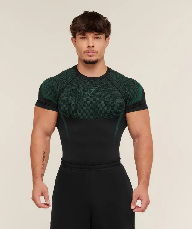 GYMSHARK ONYX V5 COMPRESSION TEE