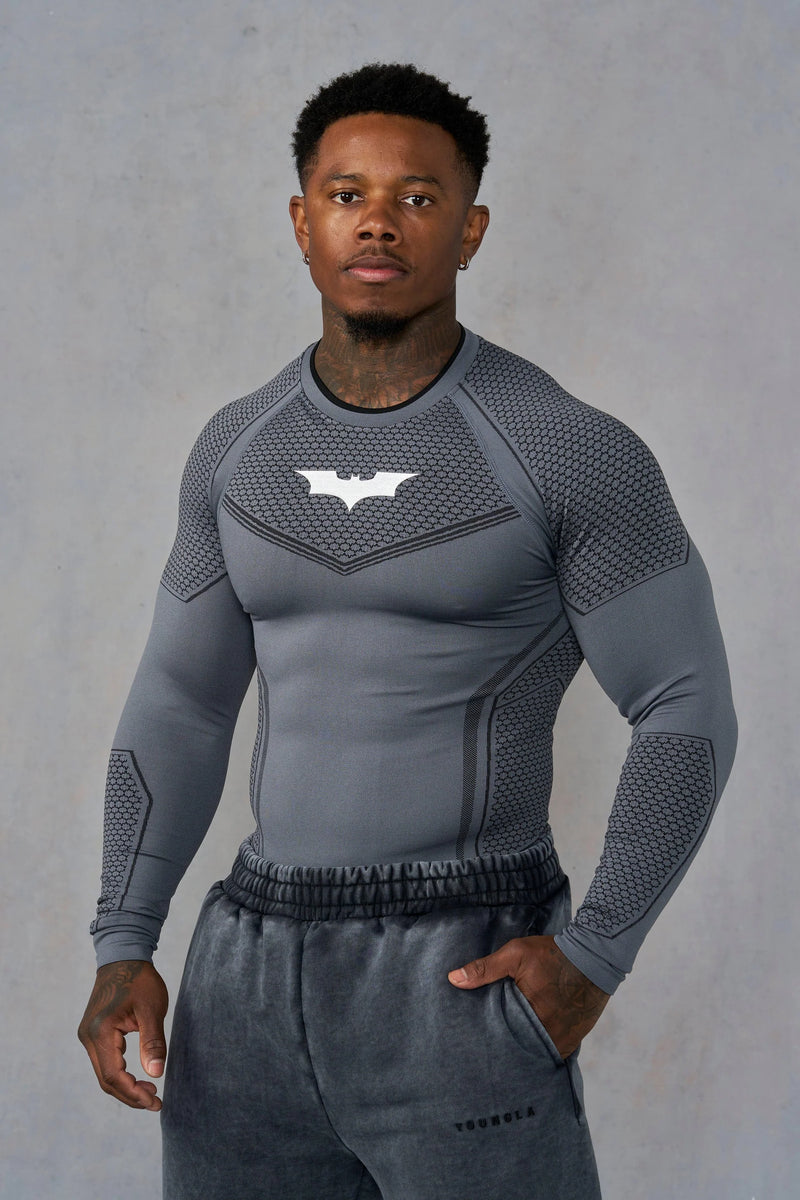 YOUNGLA X BATMAN COMPRESSION LONGSLEEVES