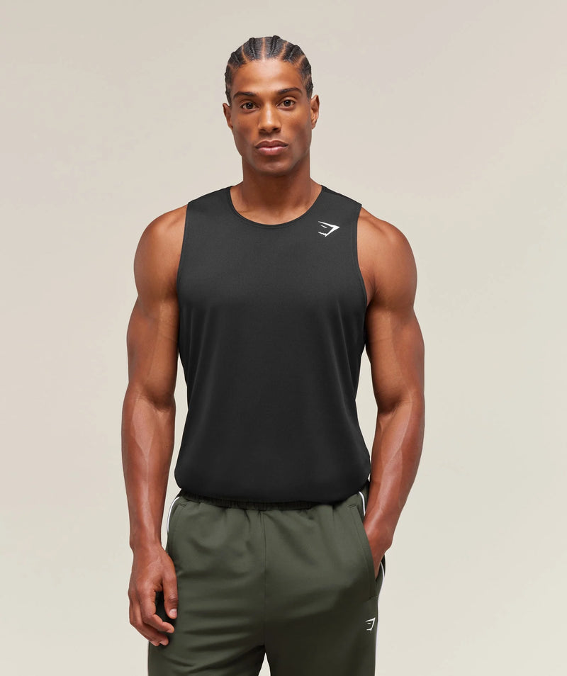GYMSHARK BASIC CREST TANKTOP