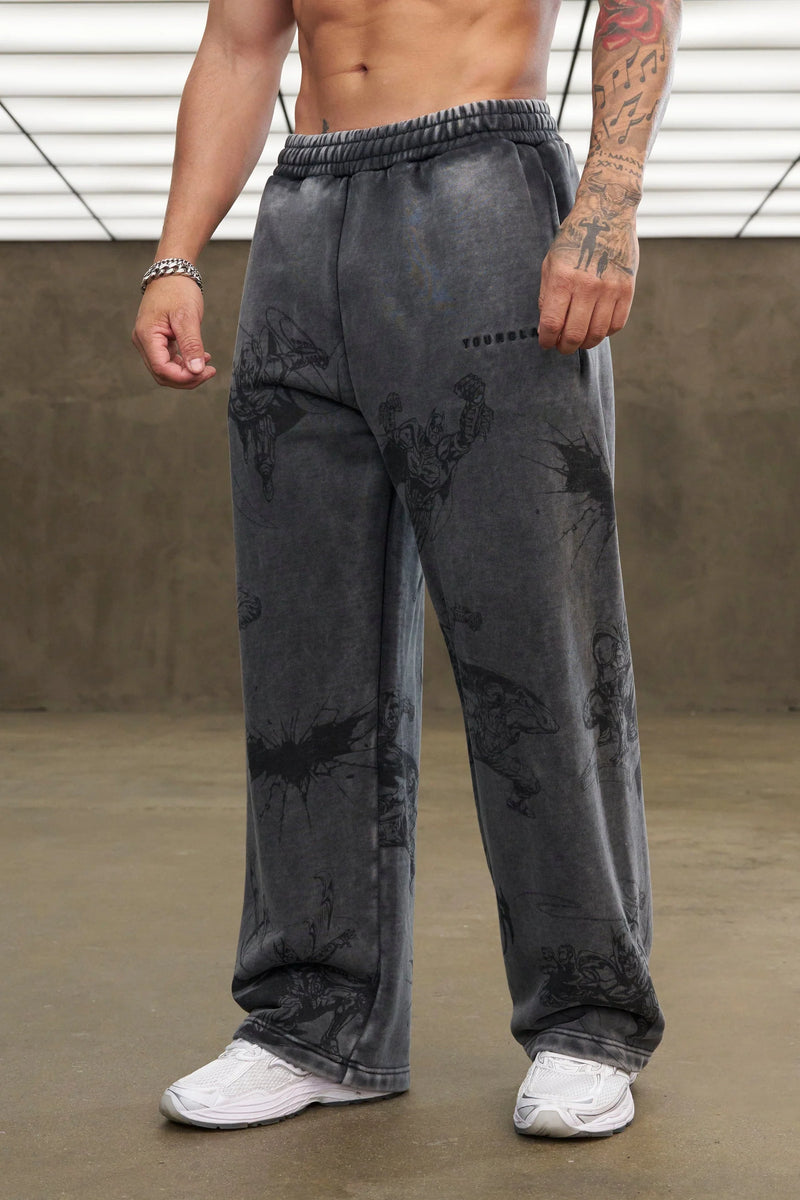 YOUNGLA X BATMAN SWEATPANTS
