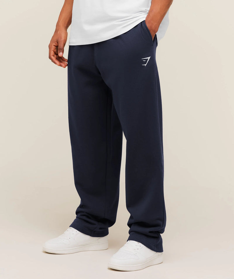 GYMSHARK WIDE LEG BASIC SWEATPANTS