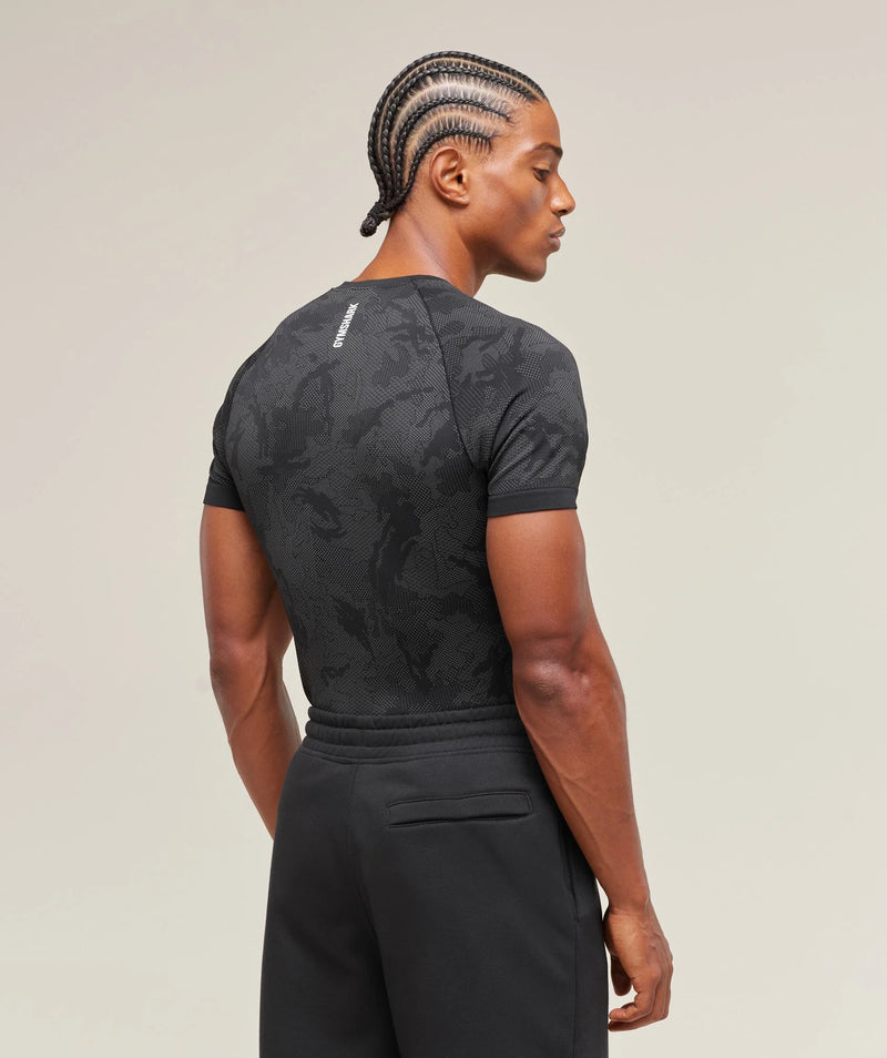 GYMSHARK GEO SEAMLESS TEE