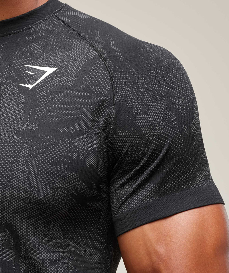 GYMSHARK GEO SEAMLESS TEE