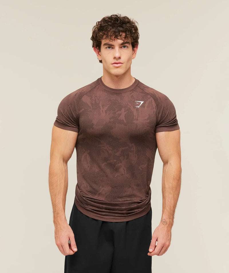 GYMSHARK GEO SEAMLESS TEE
