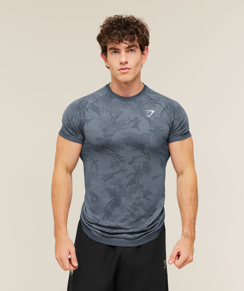 GYMSHARK GEO SEAMLESS TEE