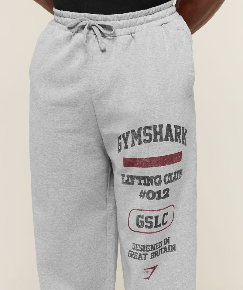 GYMSHARK CLUB WIDE LEG SWEATPANTS
