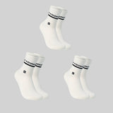 3 Pairs per Pack (White)