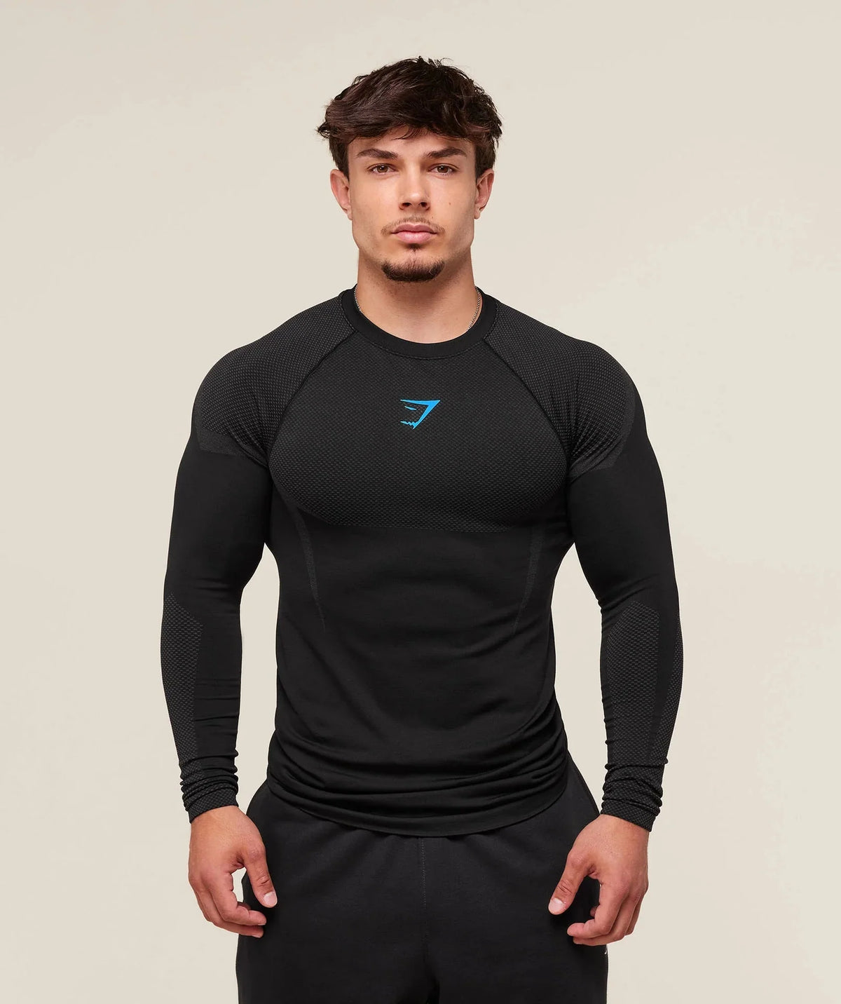 GYMSHARK ONYX V5 COMPRESSION LONGSLEEVES