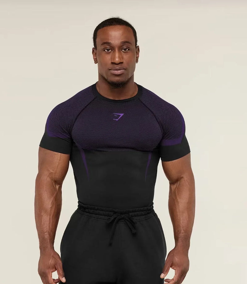 GYMSHARK ONYX V5 COMPRESSION TEE