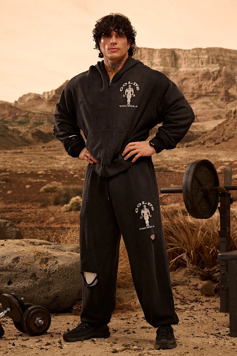 YOUNGLA X GOLD'S GYM SWEATPANTS