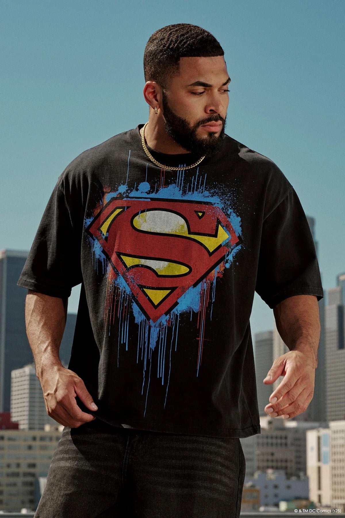 YOUNGLA X SUPERMAN PUMP COVER TEES
