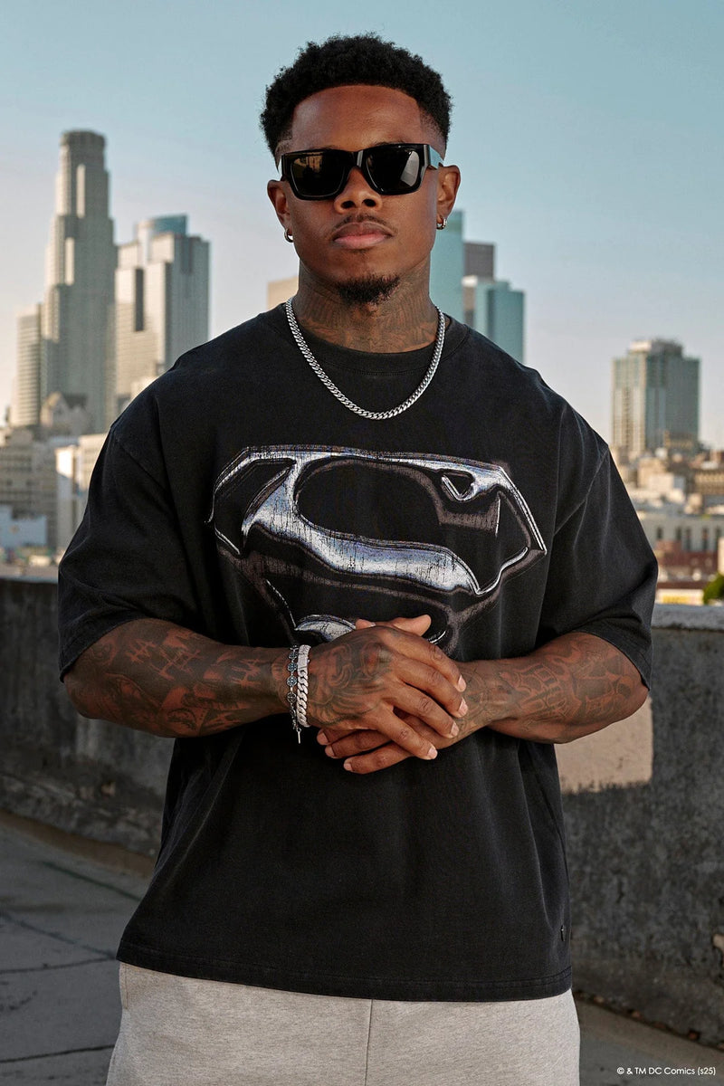 YOUNGLA X SUPERMAN PUMP COVER TEES