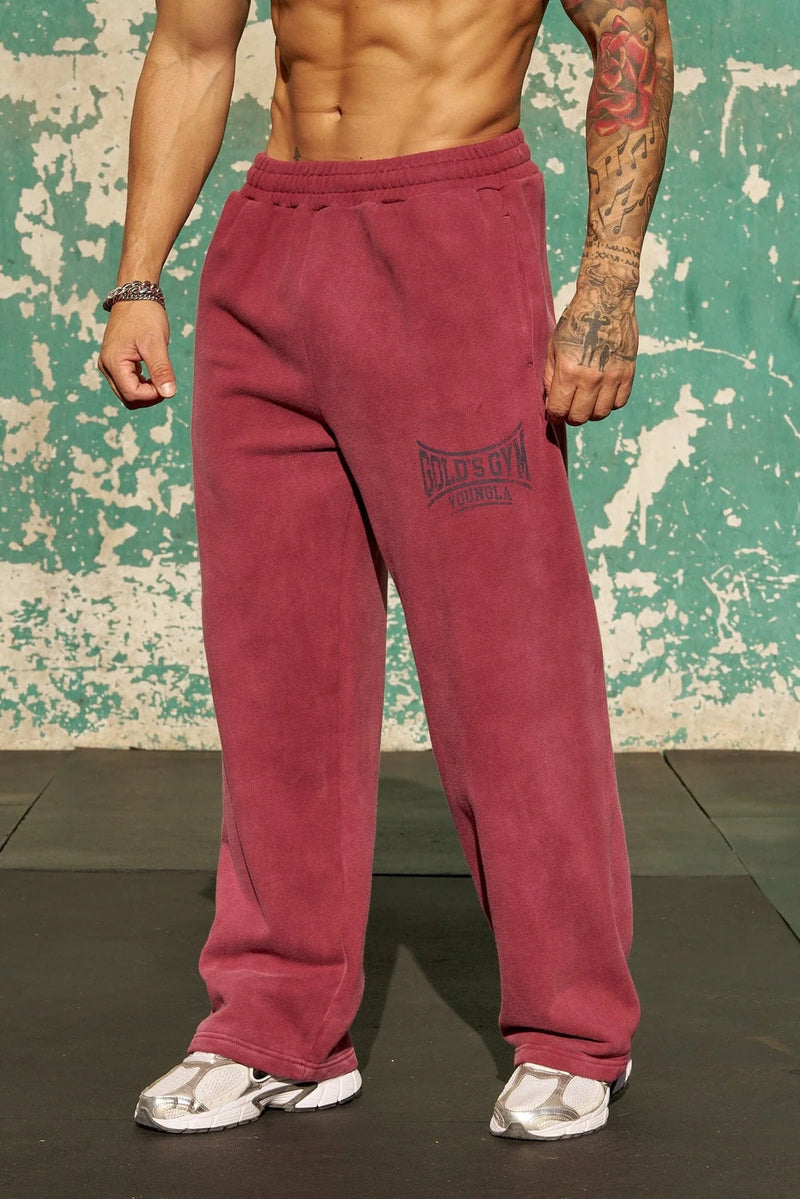 YOUNGLA X GOLD'S GYM SWEATPANTS