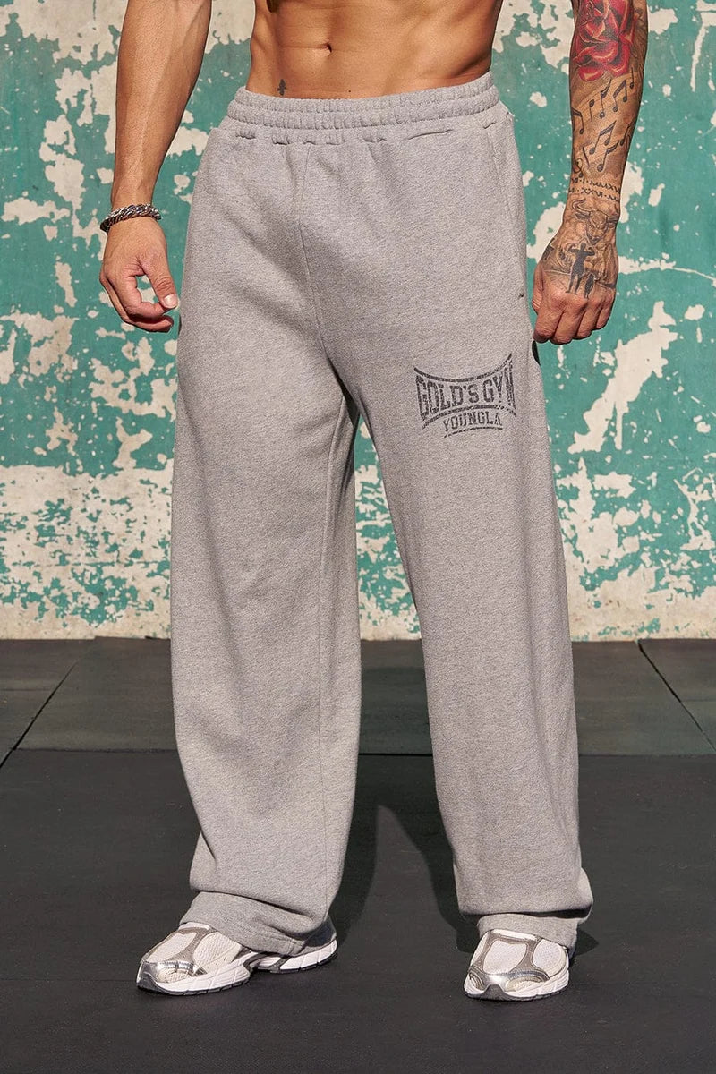 YOUNGLA X GOLD'S GYM SWEATPANTS