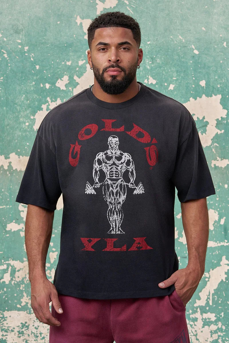 YOUNGLA X GOLD'S PUMP COVER TEES