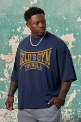Huge Navy Gold's gym