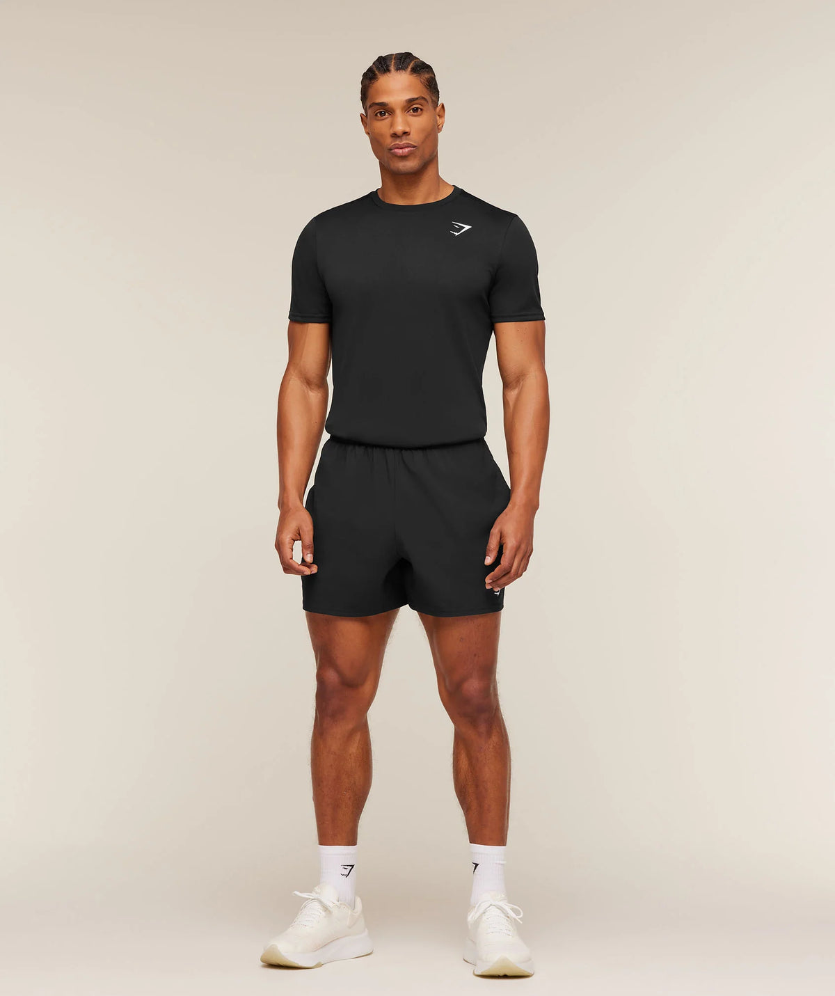 GYMSHARK BASIC CREST TEE