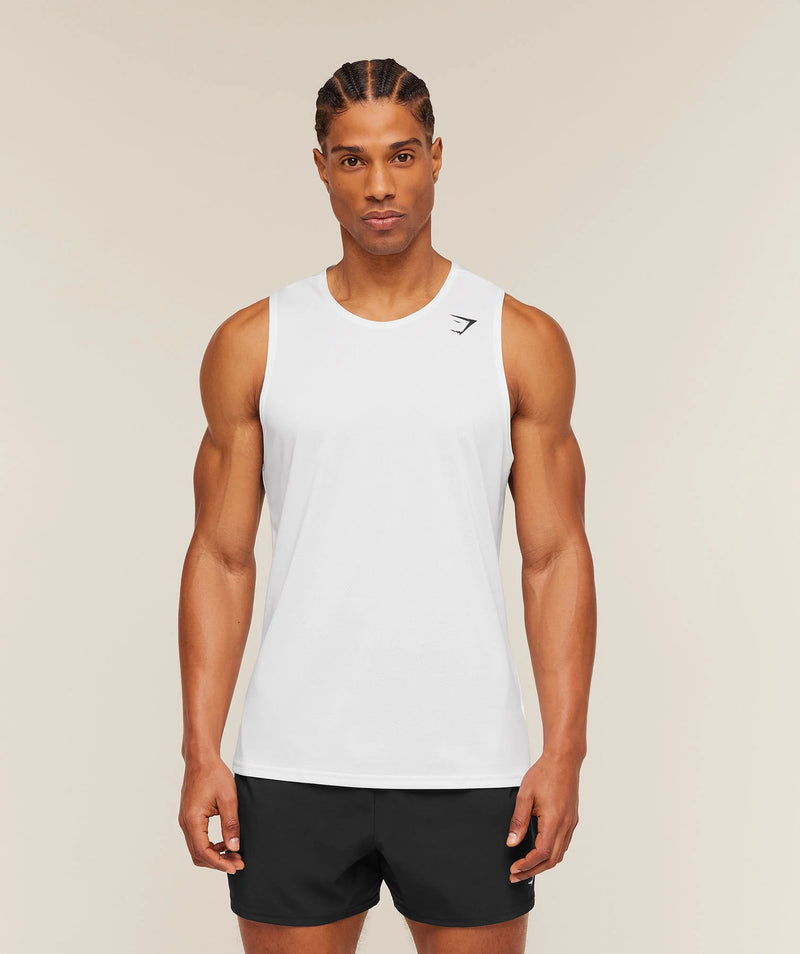 GYMSHARK BASIC CREST TANKTOP