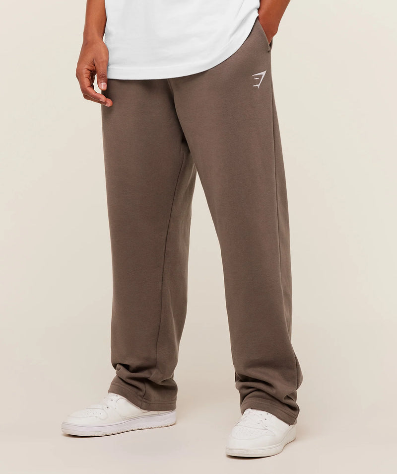 GYMSHARK WIDE LEG BASIC SWEATPANTS