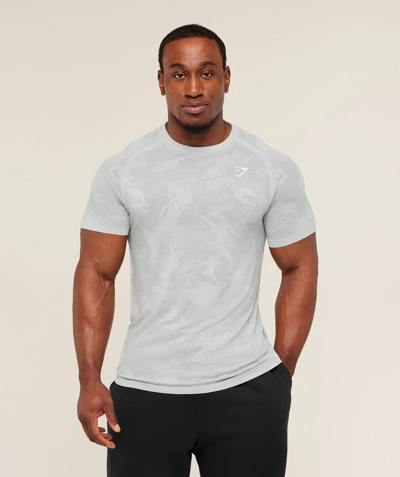 GYMSHARK GEO SEAMLESS TEE