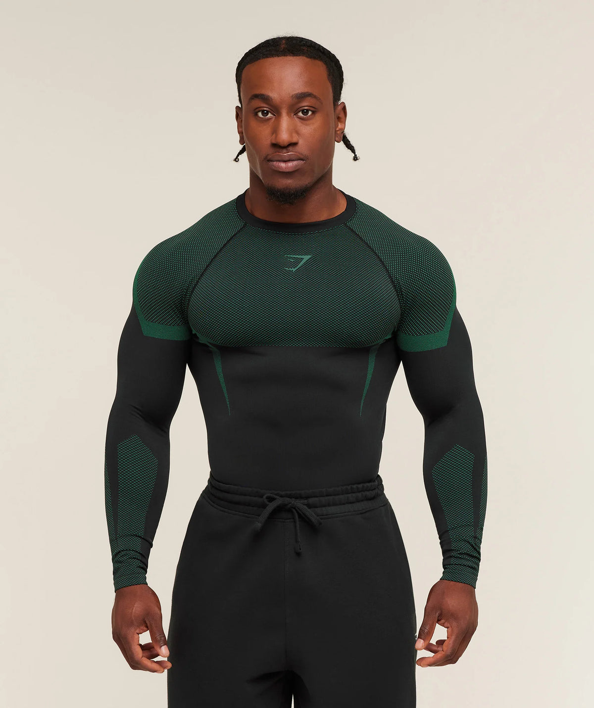 GYMSHARK ONYX V5 COMPRESSION LONGSLEEVES