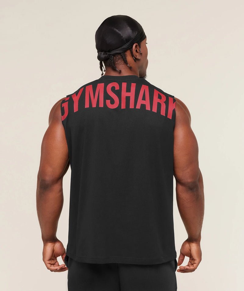 GYMSHARK POWER OVERSIZED TANKS