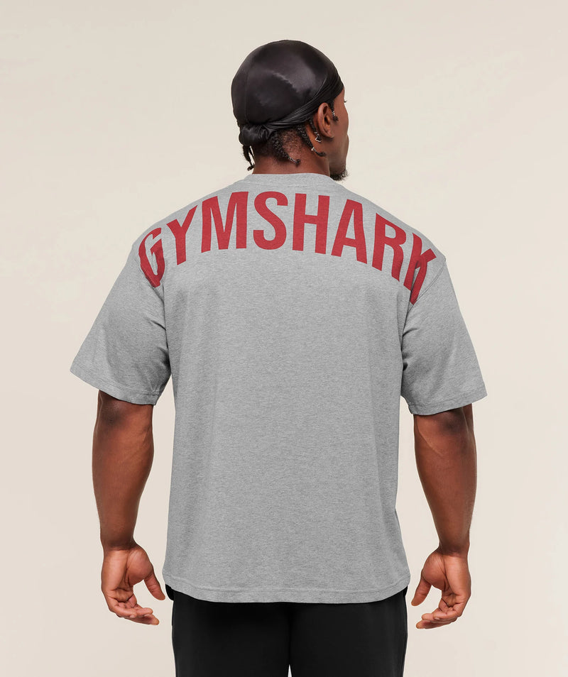 GYMSHARK POWER PUMP COVER TEES