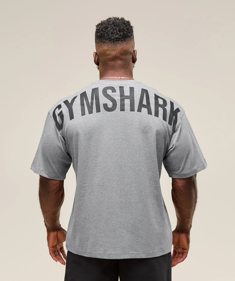 GYMSHARK POWER PUMP COVER TEES