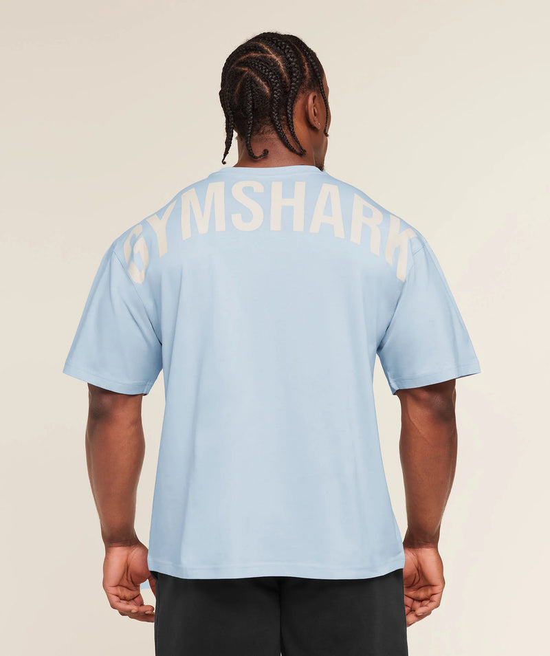 GYMSHARK POWER PUMP COVER TEES