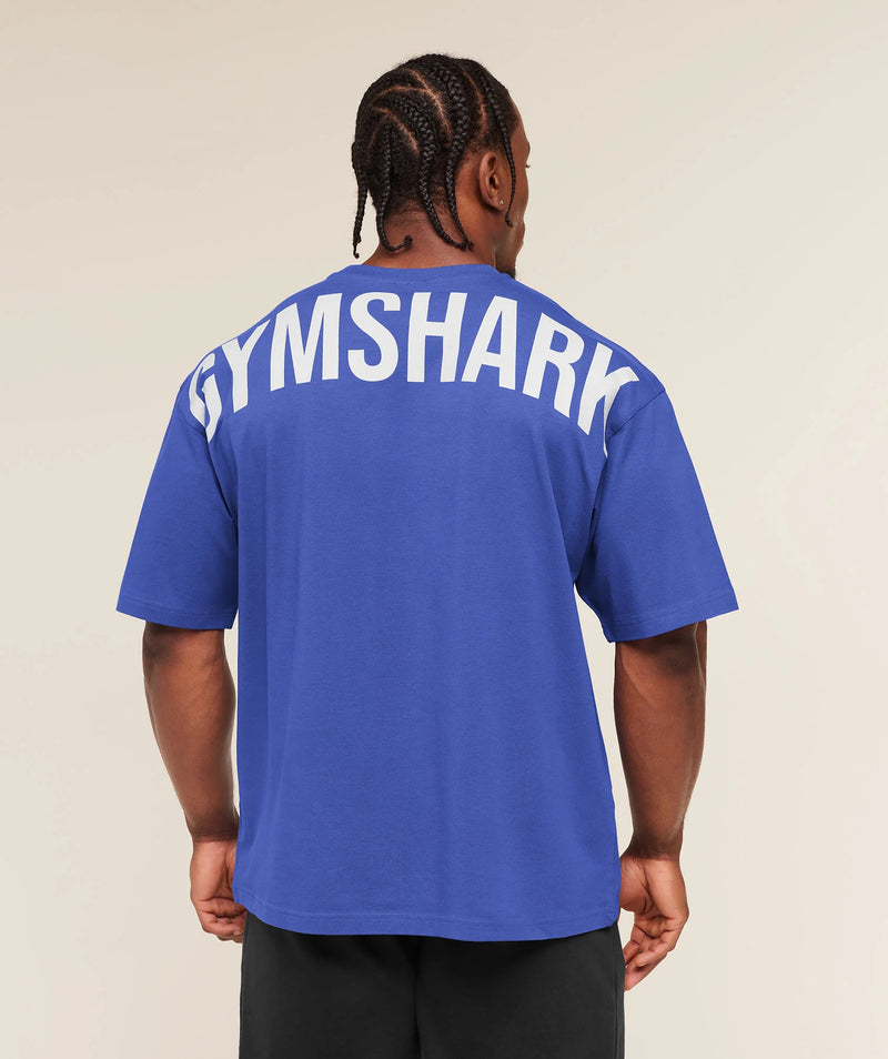 GYMSHARK POWER PUMP COVER TEES