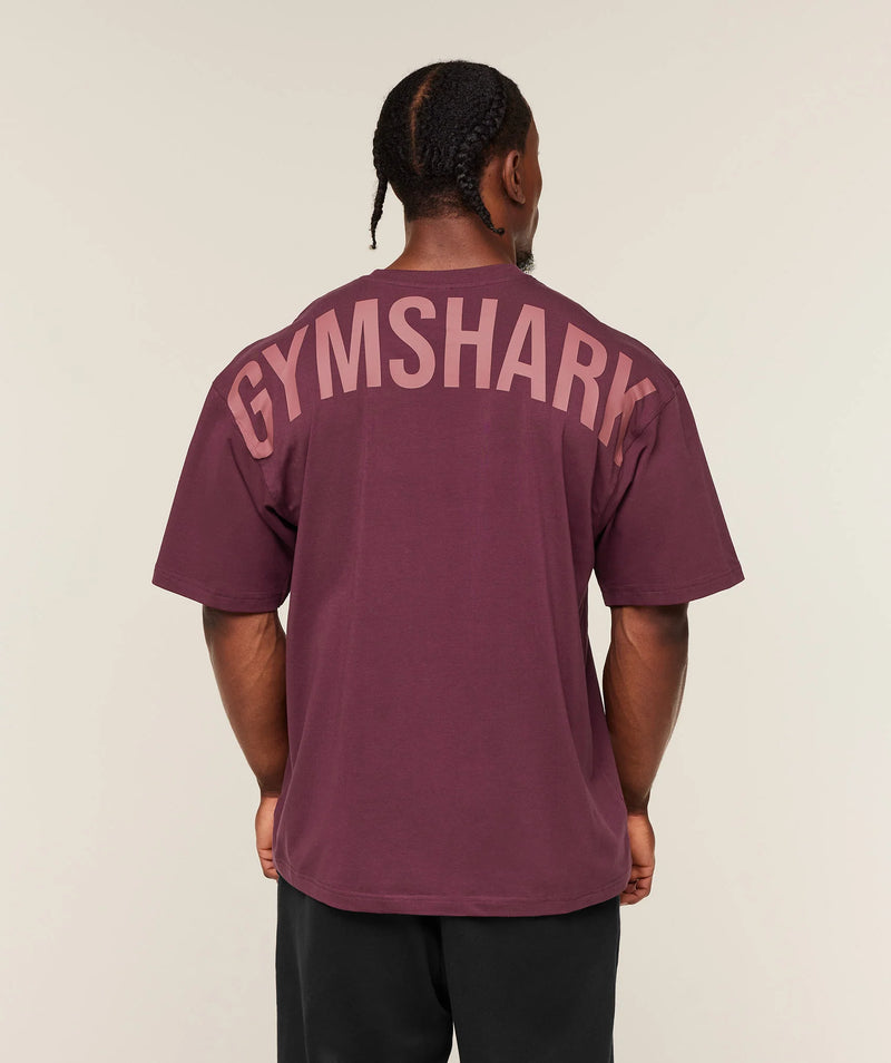 GYMSHARK POWER PUMP COVER TEES